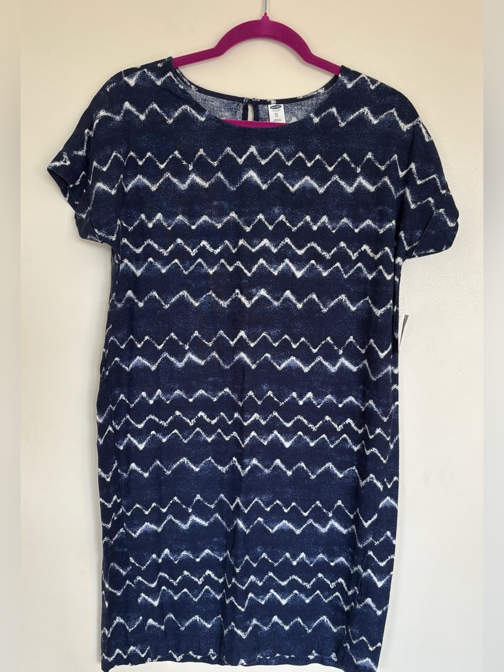 Old Navy Linen Blend XS Loose Fit Dress